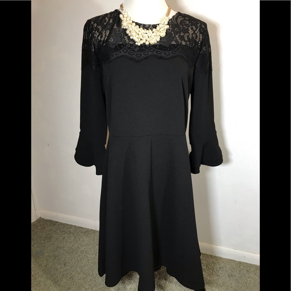 NWT Charter Club Black Dress, size M